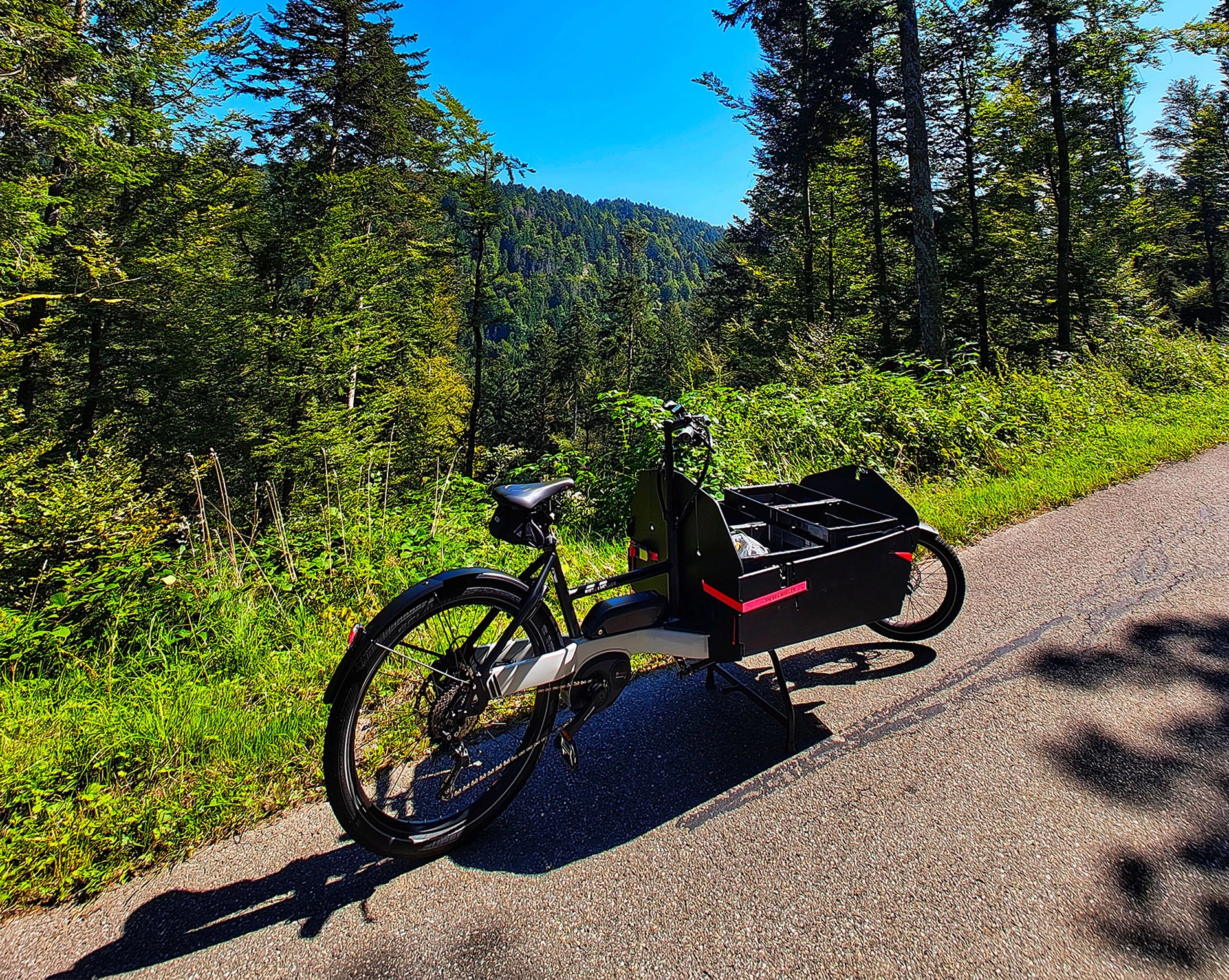 Das Lastenrad für ländliche Mobilität im Südschwarzwald.