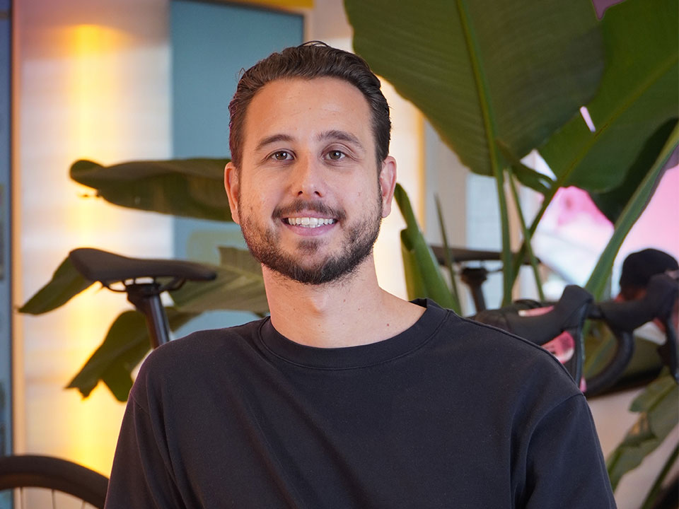 Portrait des CEOs Fabian Bollhalder von MyBikePlan AG