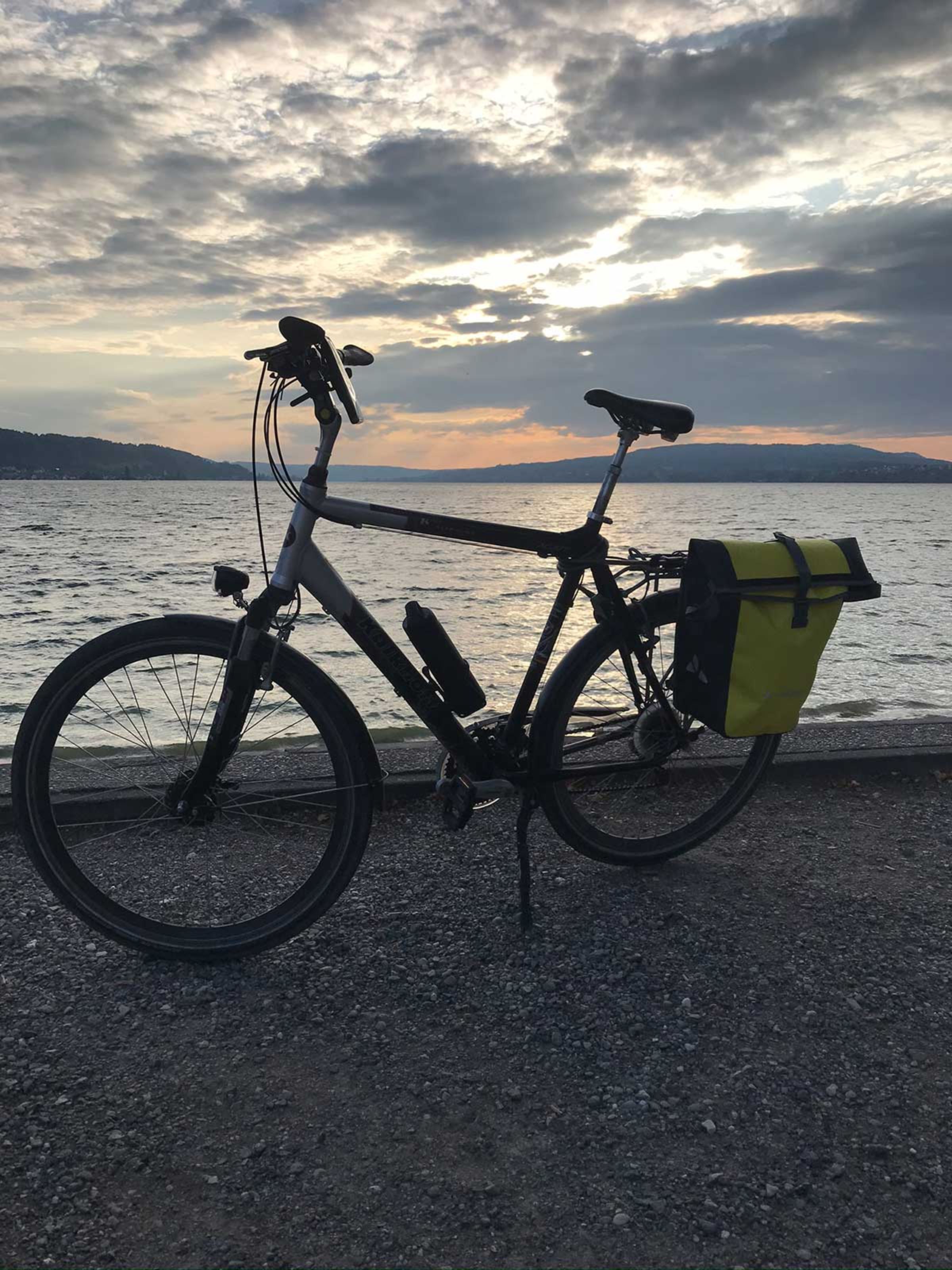 Am Ende einer wunderschönen Radtour am Bodensee