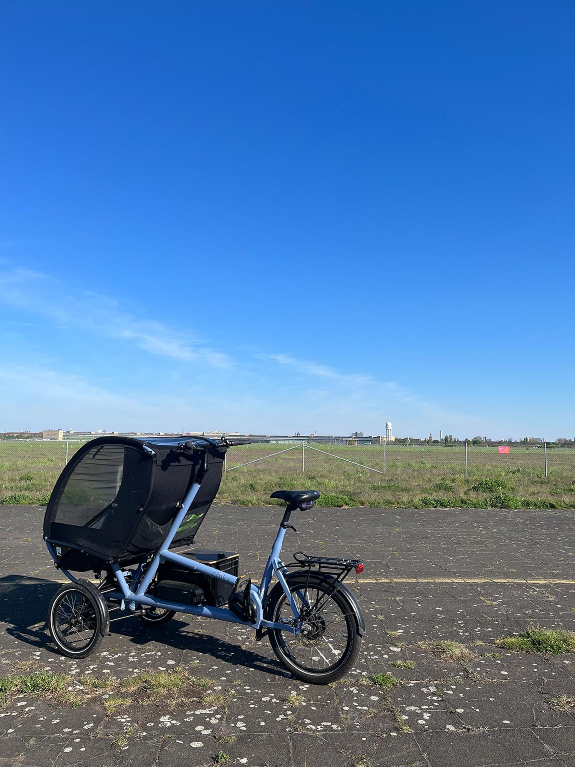 Mit meinem JobRad: Ausflug auf den Tempelhofer Feld