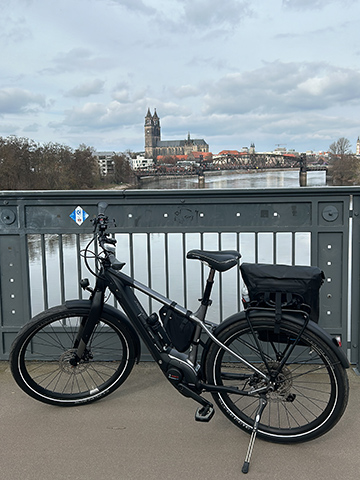 JobRad an der Elbe in Magdeburg