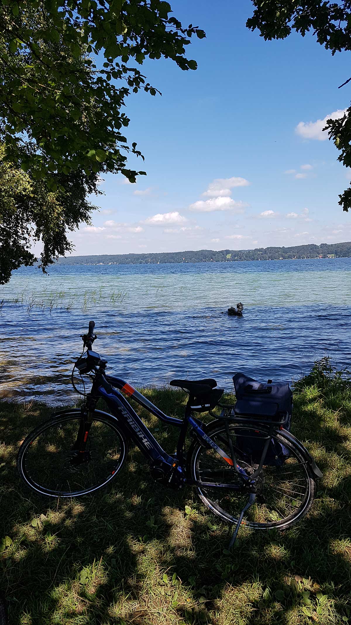 Mein JobRad Moment war am Ufer des wunderschönen Starnberger Sees.