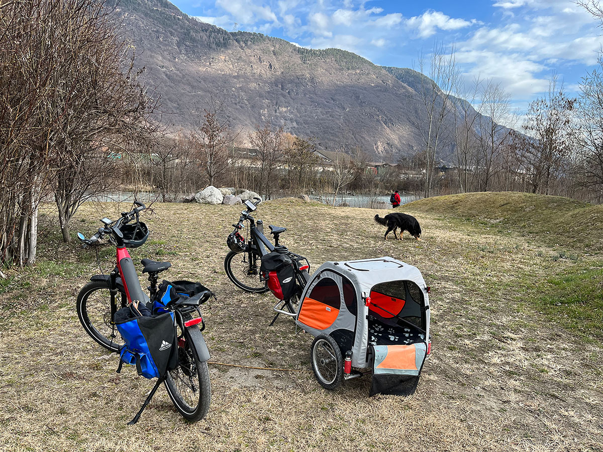 Auch Hunde freuen sich über Radtouren mit JobRad