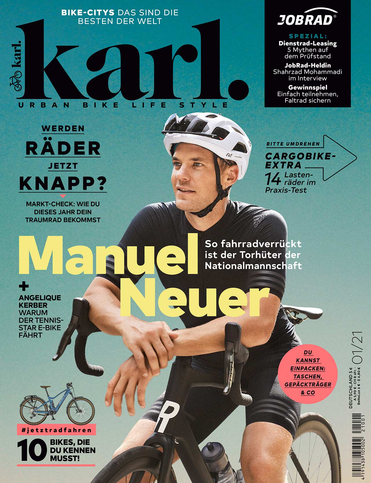 Fahrradmagazin KARL mit JobRad-Spezial!