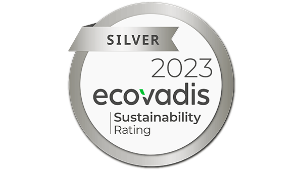 ecovadis Sustainability Rating SILVER 2023